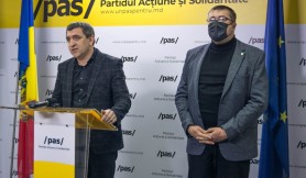 PAS solicită lui Ion Ceban să oprească construcția „mastodontului” de lângă biserica „Sfinților Împărați Constantin și Elena”